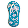 Hibiscus Blue Flip Flop-Shaped Mint Tin w/ Logo Drop (84 Mints)